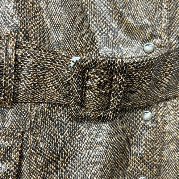 BNWT NANUSHKA LORENA SNAKE PRINT DRESS - Picture 4 of 13